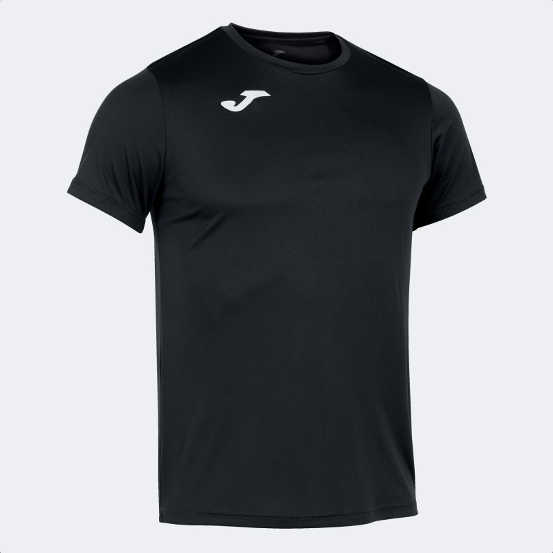 JOMA RECORD II SHORT SLEEVE T-SHIRT BLACK