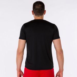 JOMA RECORD II SHORT SLEEVE T-SHIRT BLACK