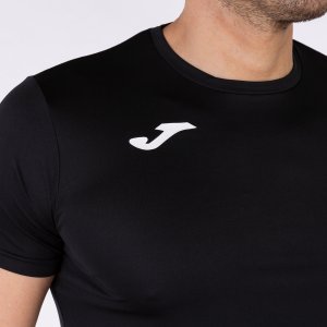 JOMA RECORD II SHORT SLEEVE T-SHIRT BLACK