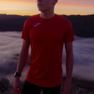 JOMA RECORD II SHORT SLEEVE T-SHIRT RED