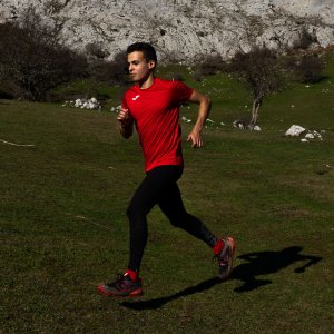 JOMA RECORD II SHORT SLEEVE T-SHIRT RED