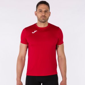 JOMA RECORD II SHORT SLEEVE T-SHIRT RED