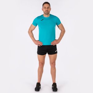 JOMA RECORD II SHORT SLEEVE T-SHIRT TURQUOISE