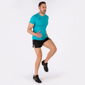 JOMA RECORD II SHORT SLEEVE T-SHIRT TURQUOISE