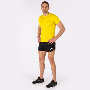 JOMA RECORD II SHORT SLEEVE T-SHIRT YELLOW