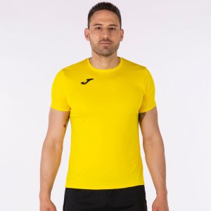 JOMA RECORD II SHORT SLEEVE T-SHIRT YELLOW
