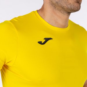JOMA RECORD II SHORT SLEEVE T-SHIRT YELLOW