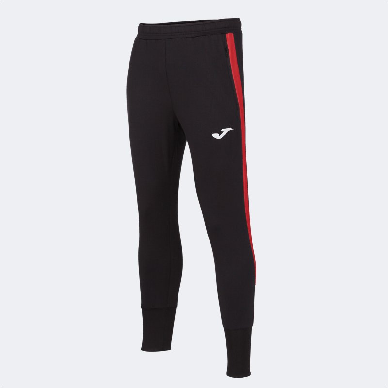 JOMA ADVANCE LONG PANTS BLACK RED