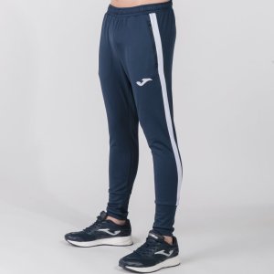 JOMA ADVANCE LONG PANTS NAVY WHITE