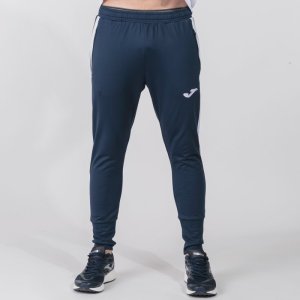 JOMA ADVANCE LONG PANTS NAVY WHITE