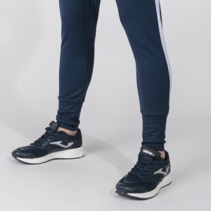 JOMA ADVANCE LONG PANTS NAVY WHITE
