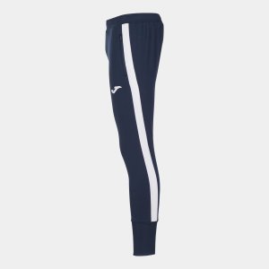 JOMA ADVANCE LONG PANTS NAVY WHITE