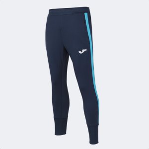 JOMA ADVANCE LONG PANTS NAVY FLUOR TURQUOISE