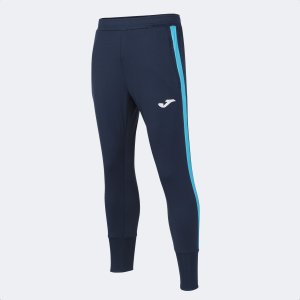 JOMA ADVANCE LONG PANTS NAVY FLUOR TURQUOISE