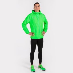 JOMA ELITE VIII RAINCOAT FLUOR GREEN