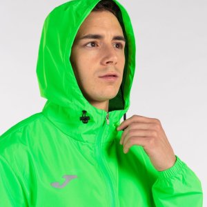 JOMA ELITE VIII RAINCOAT FLUOR GREEN