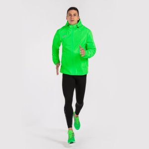 JOMA ELITE VIII RAINCOAT FLUOR GREEN