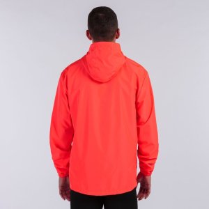JOMA ELITE VIII RAINCOAT FLUOR CORAL