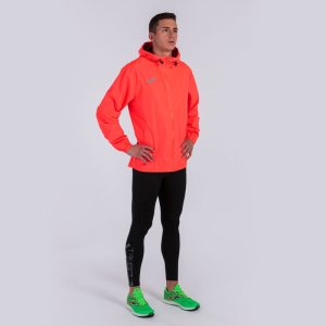 JOMA ELITE VIII RAINCOAT FLUOR CORAL