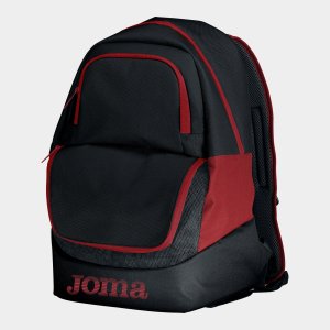 JOMA DIAMOND II BACKPACK BLACK RED