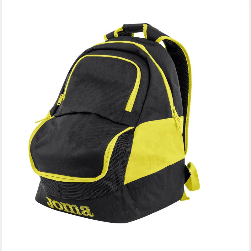 JOMA DIAMOND II BACKPACK BLACK YELLOW