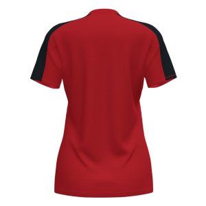JOMA ACADEMY SHORT SLEEVE T-SHIRT RED BLACK