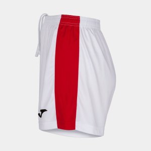 JOMA MAXI SHORT WHITE RED