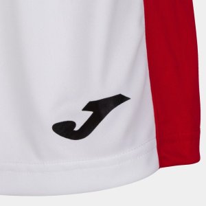 JOMA MAXI SHORT WHITE RED