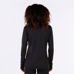 JOMA ELITE VIII SWEATSHIRT BLACK ORANGE