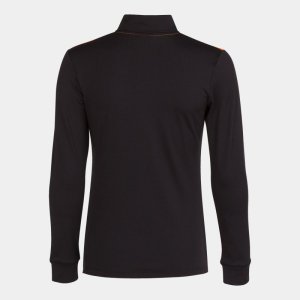 JOMA ELITE VIII SWEATSHIRT BLACK ORANGE