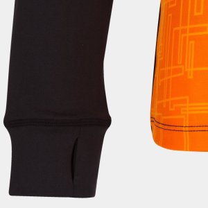 JOMA ELITE VIII SWEATSHIRT BLACK ORANGE