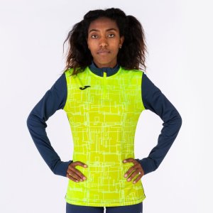 JOMA ELITE VIII SWEATSHIRT NAVY FLUOR YELLOW