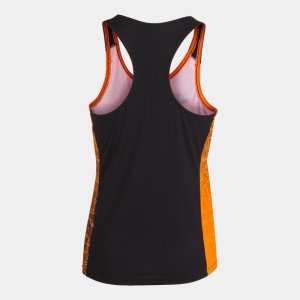 JOMA ELITE VIII TANK TOP ORANGE BLACK