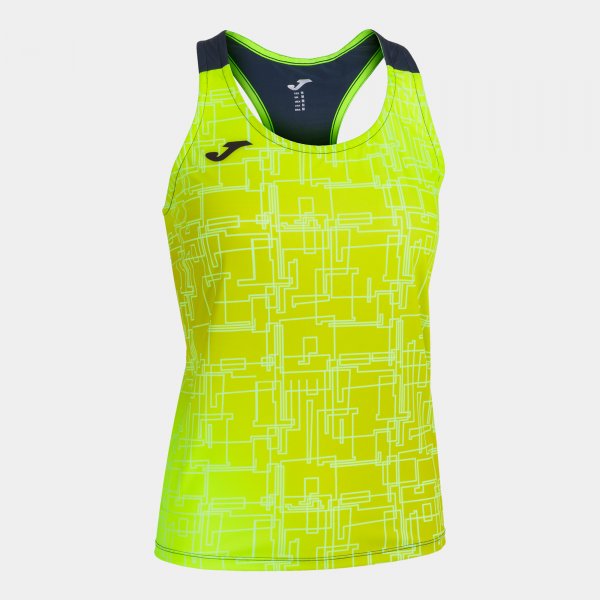 JOMA ELITE VIII TANK TOP FLUOR YELLOW NAVY