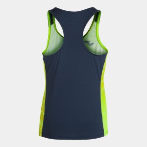 JOMA ELITE VIII TANK TOP FLUOR YELLOW NAVY