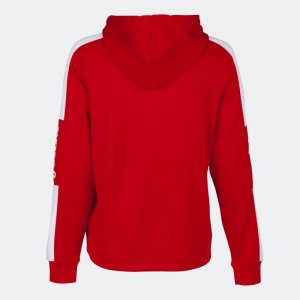 JOMA CHAMPIONSHIP IV HOODIE RED WHITE