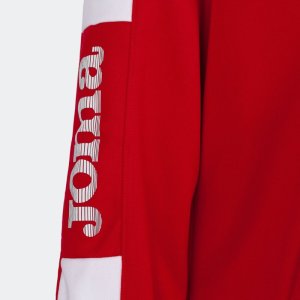 JOMA CHAMPIONSHIP IV HOODIE RED WHITE