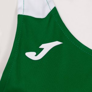 JOMA RECORD II TANK TOP GREEN WHITE