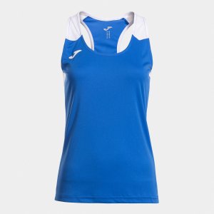 JOMA RECORD II TANK TOP ROYAL WHITE