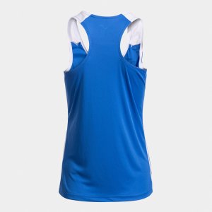 JOMA RECORD II TANK TOP ROYAL WHITE