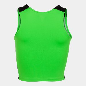 JOMA RECORD II TOP FLUOR GREEN BLACK
