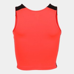 JOMA RECORD II TOP FLUOR CORAL BLACK