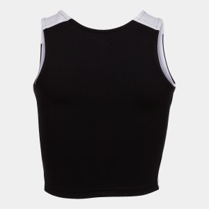JOMA RECORD II TOP BLACK WHITE