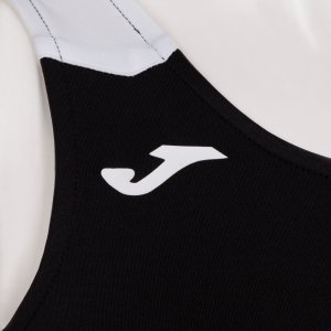 JOMA RECORD II TOP BLACK WHITE