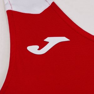 JOMA RECORD II TOP RED WHITE