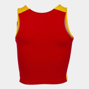 JOMA RECORD II TOP RED YELLOW