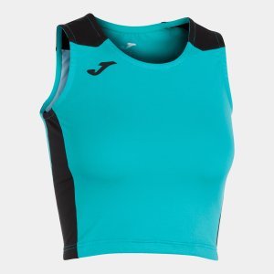JOMA RECORD II TOP TURQUOISE BLACK