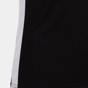 JOMA RECORD II SHORT SLEEVE T-SHIRT BLACK WHITE