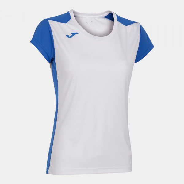JOMA RECORD II SHORT SLEEVE T-SHIRT WHITE ROYAL