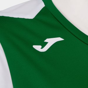 JOMA RECORD II SHORT SLEEVE T-SHIRT GREEN WHITE